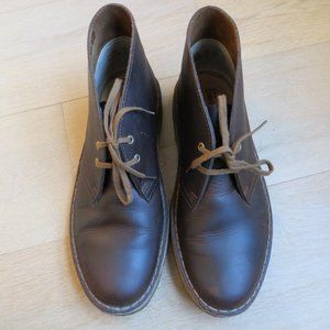 Clark's Originals Women's Desert Boot Brown Leather | Size 8